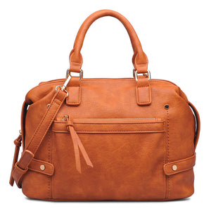 Moda Luxe Augusta Patina Women : Handbags : Satchel 842017106609 | Tan
