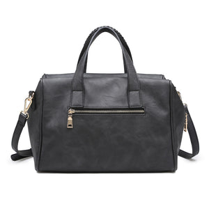 Moda Luxe Wyatt Women : Handbags : Satchel 842017106210 | Black