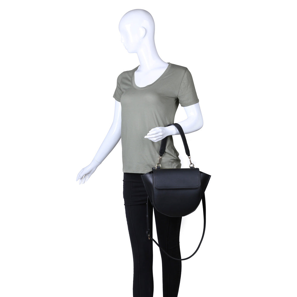Moda Luxe Mara Women : Handbags : Satchel 842017115519 | Black