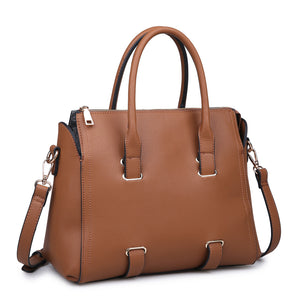 Moda Luxe Verona Women : Handbags : Satchel 842017114949 | Tan