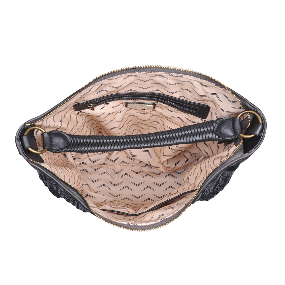 Moda Luxe Allison Women : Handbags : Hobo 842017119258 | Black