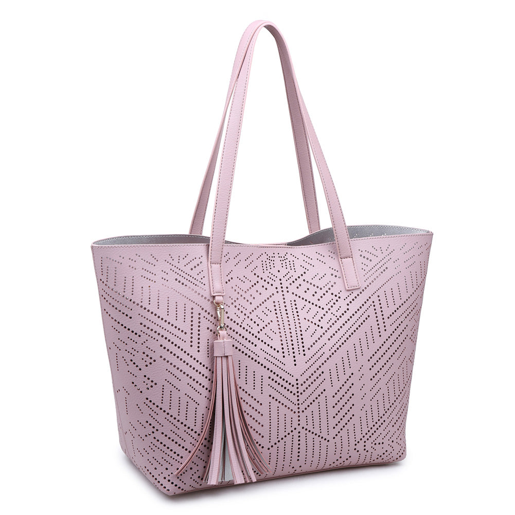 Moda Luxe Wanderlust Women : Handbags : Tote 842017110965 | Blush