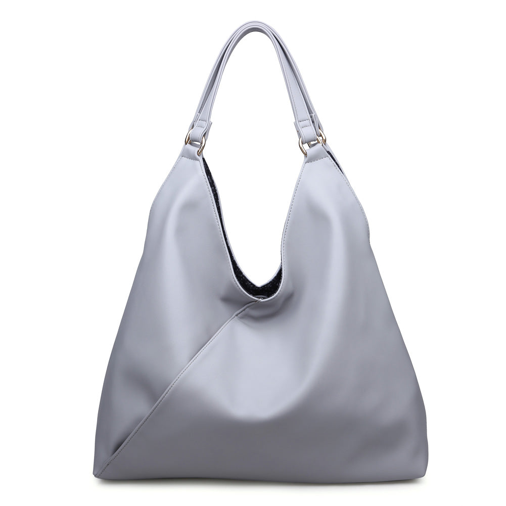 Moda Luxe Everest Women : Handbags : Hobo 842017114840 | Grey