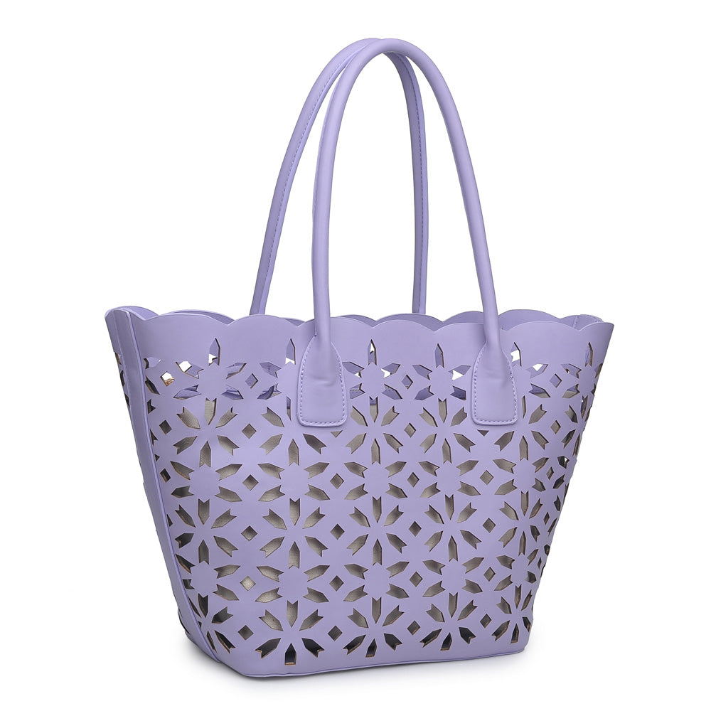 Moda Luxe Goddess Women : Handbags : Tote 842017112259 | Lilac
