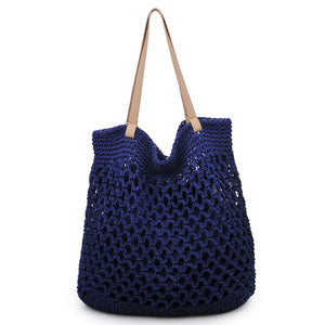 Moda Luxe Bacara Women : Handbags : Tote 842017105275 | Navy