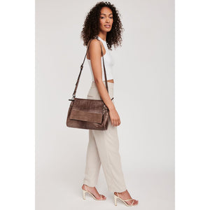 Moda Luxe Lucy Women : Handbags : Messenger 842017117452 | Chocolate