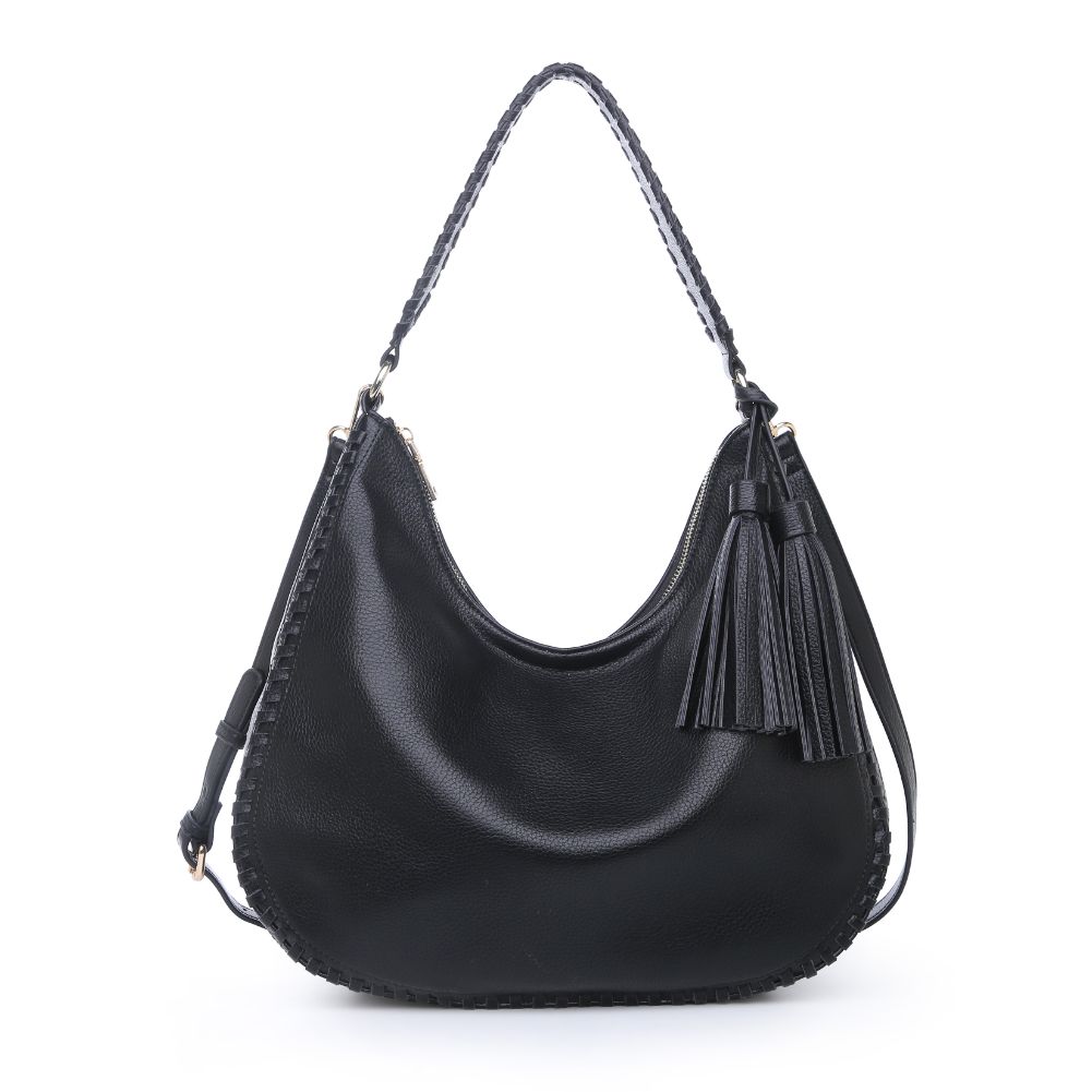 Moda Luxe Waverly Women : Handbags : Hobo 842017124337 | Black