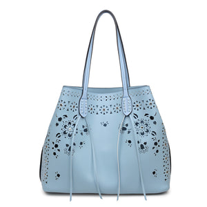Moda Luxe Canal Women : Handbags : Tote 842017113966 | Blue