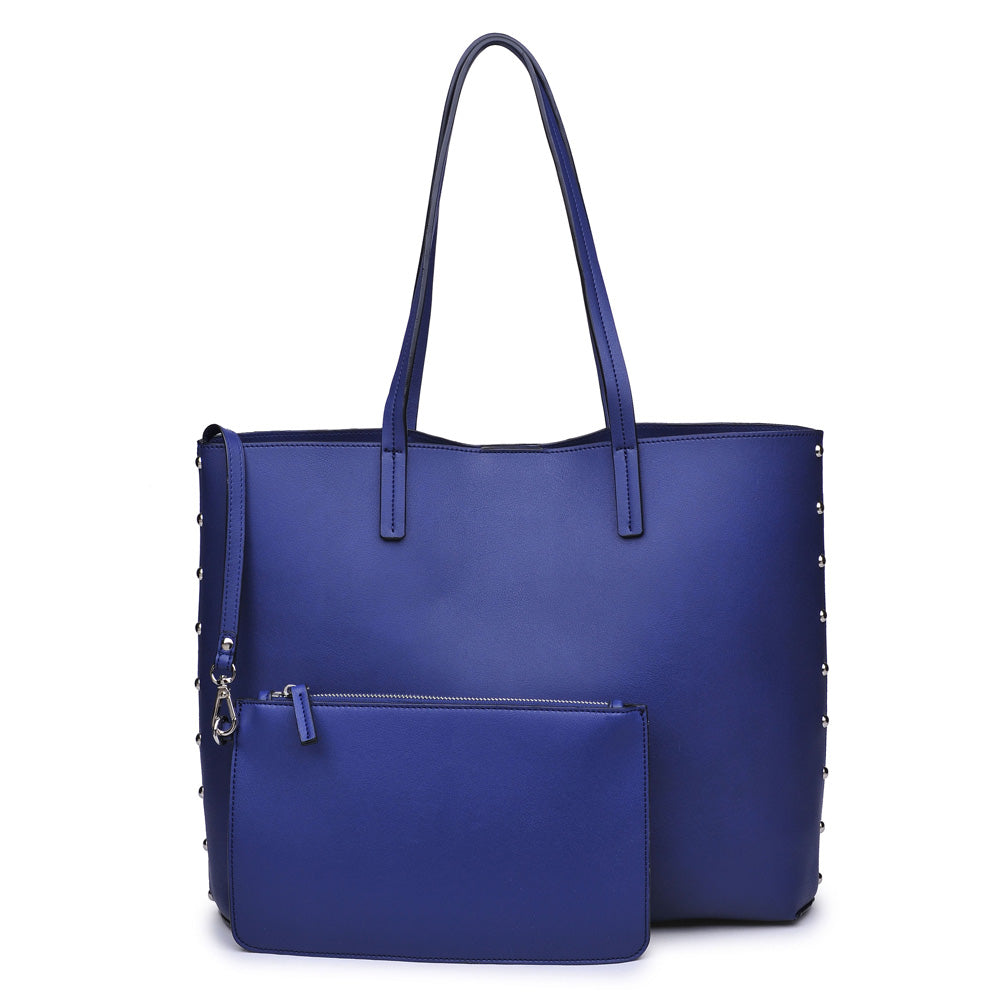 Moda Luxe Raquel Women : Handbags : Tote 842017108221 | Navy