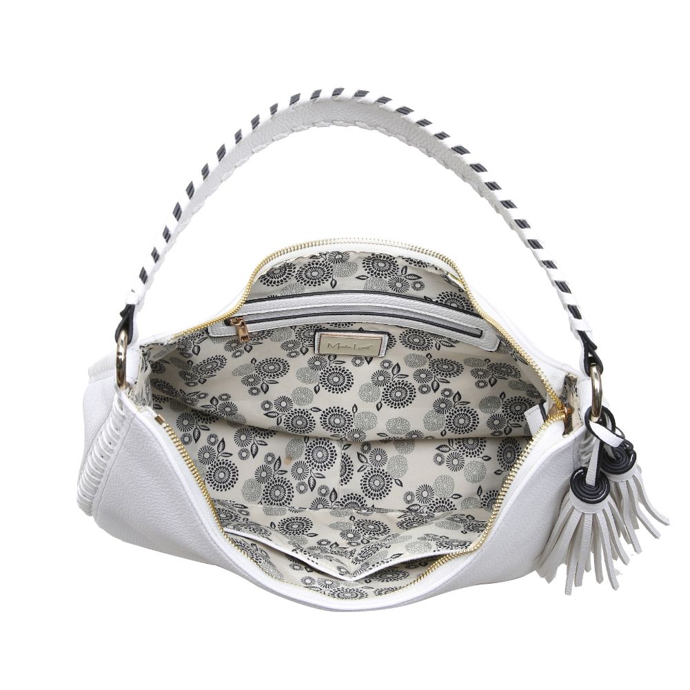 Moda Luxe Waverly Women : Handbags : Hobo 842017124351 | Cream