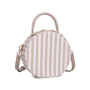 Moda Luxe Capetown-Striped Women : Crossbody : Crossbody 842017114185 | Natural White
