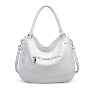 Moda Luxe Angelica Women : Handbags : Satchel 842017123873 | White