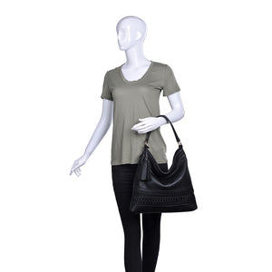 Moda Luxe Colombia Women : Handbags : Hobo 842017118442 | Black