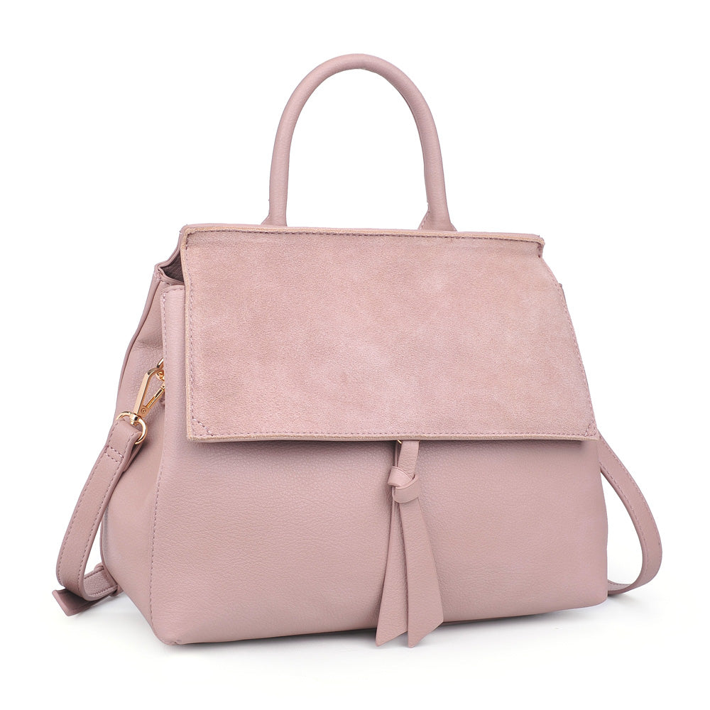 Moda Luxe Clare Women : Handbags : Satchel 842017118343 | Blush