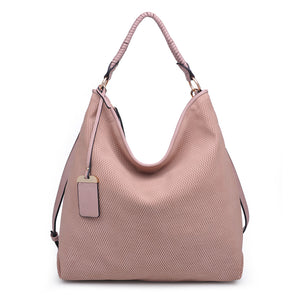 Moda Luxe Jessica Women : Handbags : Hobo 842017118428 | Blush