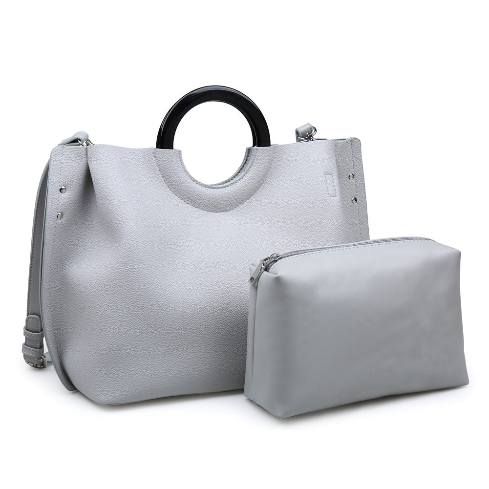 Moda Luxe Rebecca Women : Handbags : Satchel 842017114482 | Grey