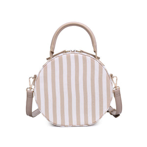 Moda Luxe Capetown-Striped Women : Crossbody : Crossbody 842017114185 | Natural White