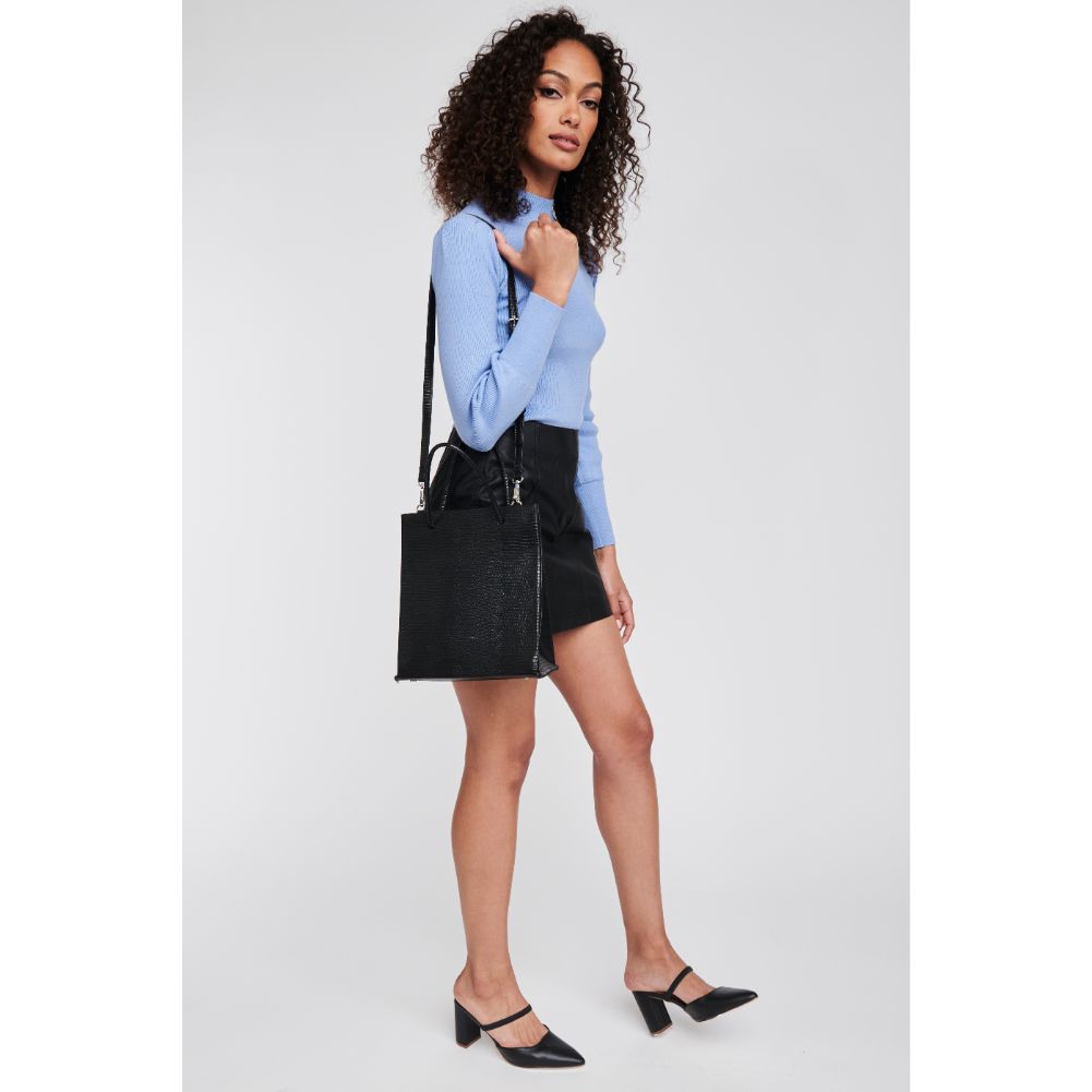 Moda Luxe Piper Women : Handbags : Tote 842017125143 | Black