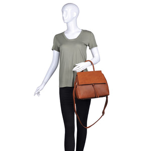 Moda Luxe Clare Women : Handbags : Satchel 842017118329 | Tan