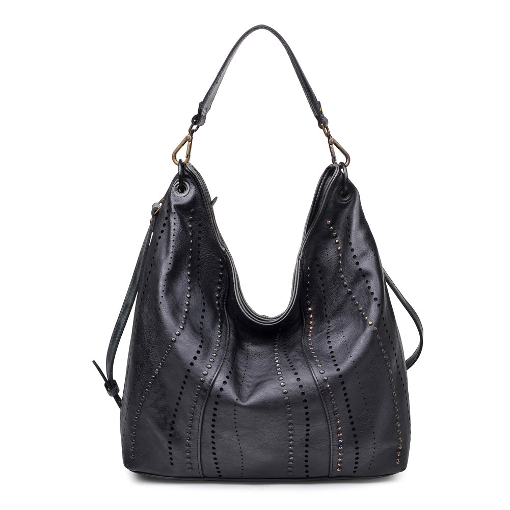 Moda Luxe Kate Women : Handbags : Hobo 842017117681 | Black