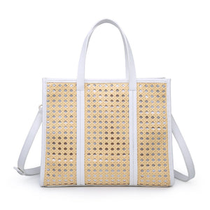 Moda Luxe Rosie Women : Handbags : Tote 842017124115 | White