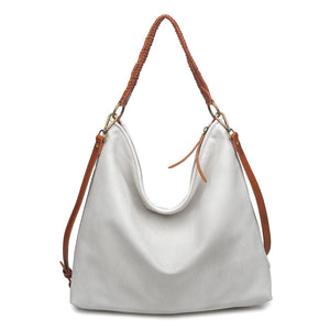 Moda Luxe Alexa Women : Handbags : Hobo 842017113652 | White