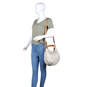 Moda Luxe Alessandra Women : Handbags : Hobo 842017113607 | White