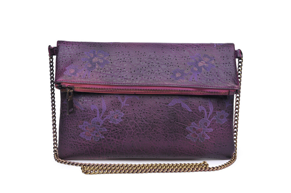 Moda Luxe Poppy Women : Clutches : Clutch 842017107989 | Purple