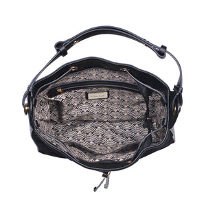 Moda Luxe Nadia Women : Handbags : Hobo 842017122913 | Black