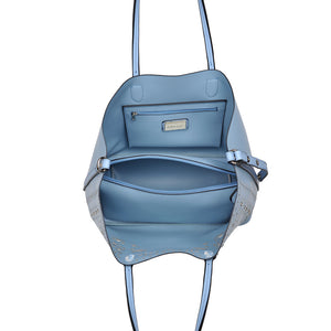 Moda Luxe Canal Women : Handbags : Tote 842017113966 | Blue