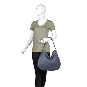 Moda Luxe Amber Women : Handbags : Hobo 842017120759 | Denim