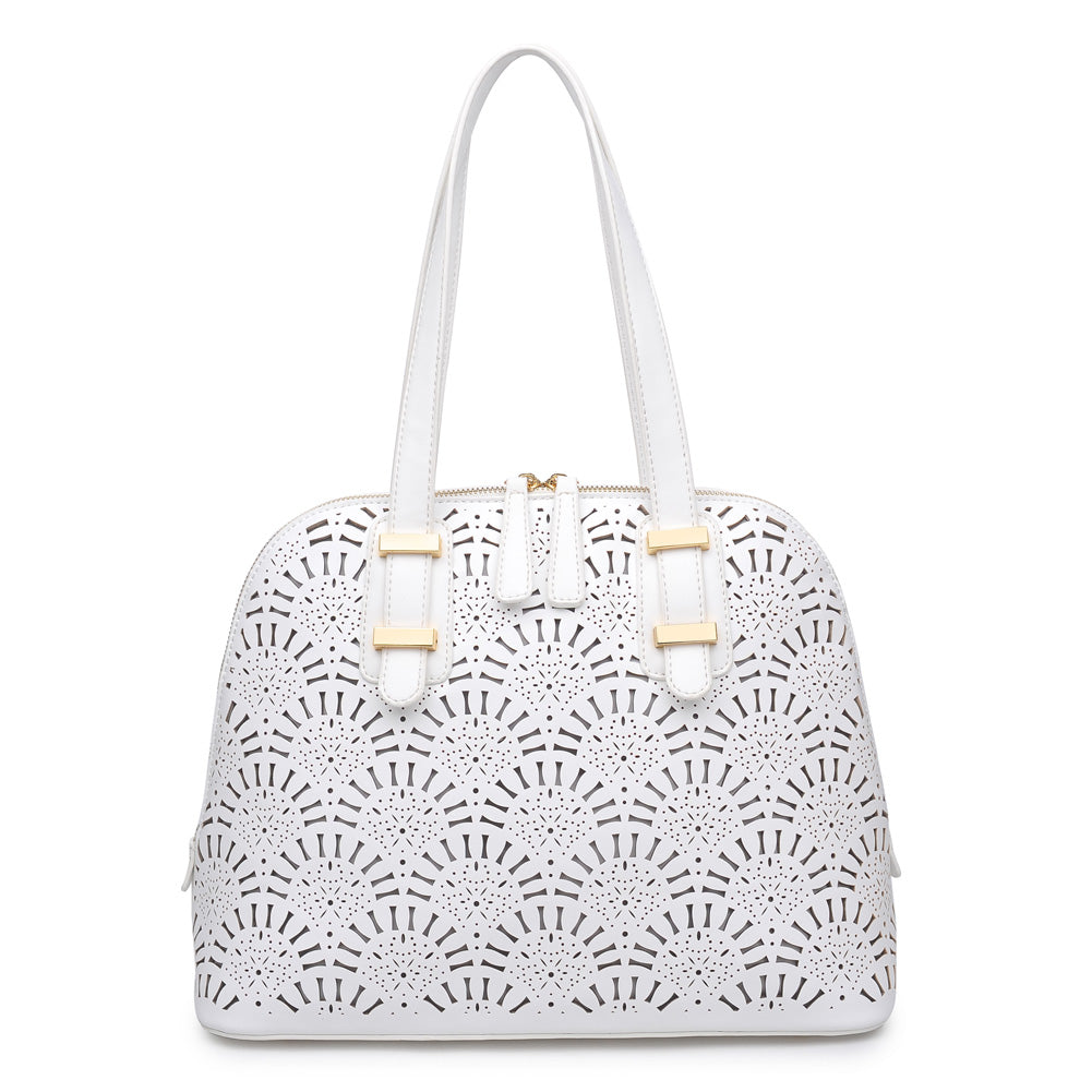 Moda Luxe Alondra Women : Handbags : Satchel 842017112211 | White