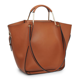 Moda Luxe Cairo Women : Handbags : Satchel 842017115144 | Tan
