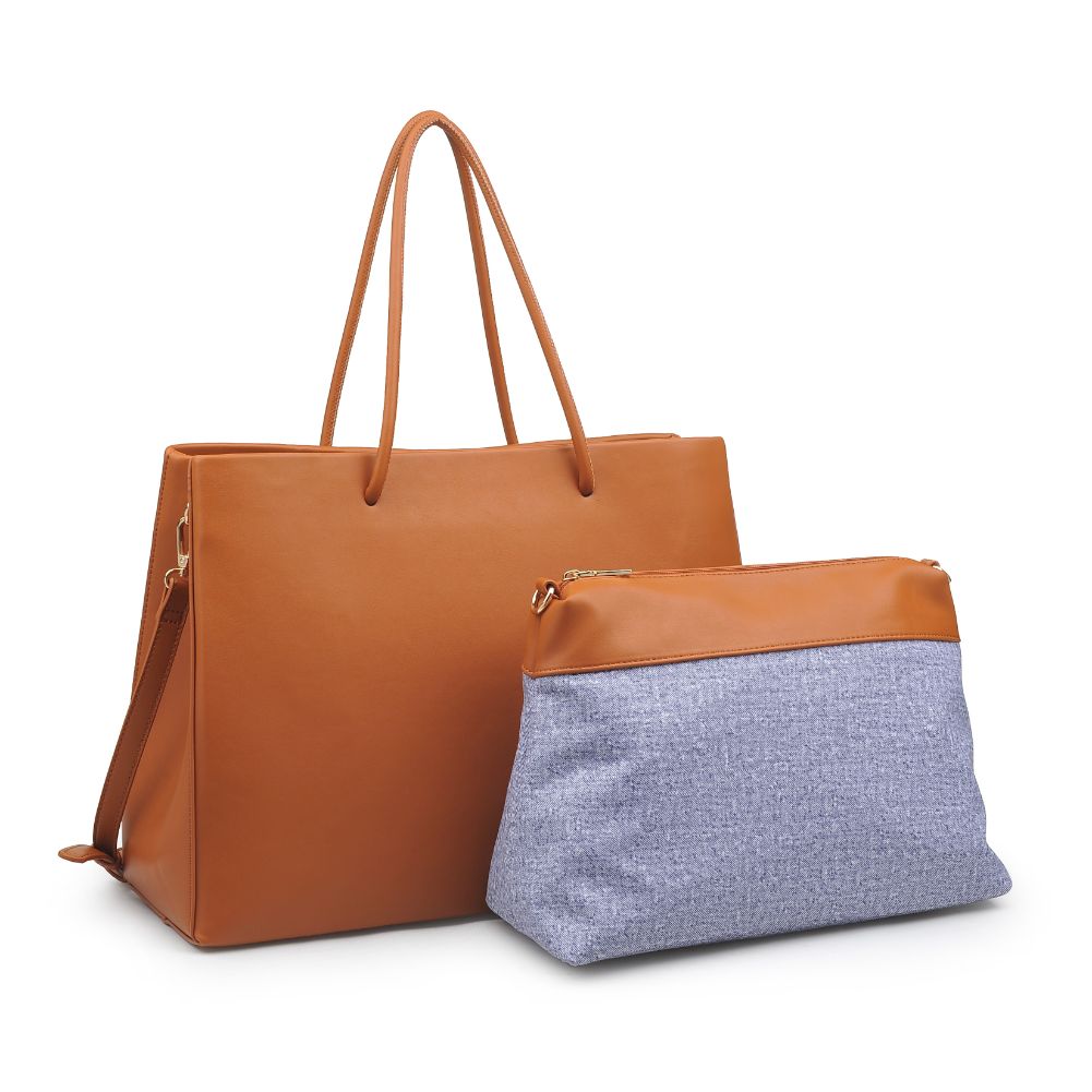 Moda Luxe Pierce Women : Handbags : Tote 842017125044 | Tan