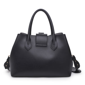 Moda Luxe Bianca Women : Handbags : Satchel 842017116776 | Black
