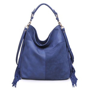 Moda Luxe Posh Women : Handbags : Hobo 842017101321 | Midnight Blue