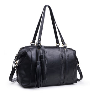 Moda Luxe Annette Women : Handbags : Satchel 842017118275 | Black