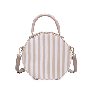 Moda Luxe Capetown-Striped Women : Crossbody : Crossbody 842017114185 | Natural White