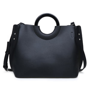 Moda Luxe Rebecca Women : Handbags : Satchel 842017114468 | Black