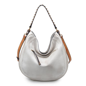 Moda Luxe Alessandra Women : Handbags : Hobo 842017113607 | White