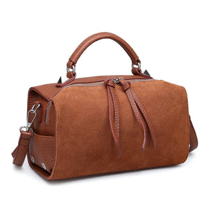 Moda Luxe Hudson Women : Handbags : Satchel 842017115618 | Tan