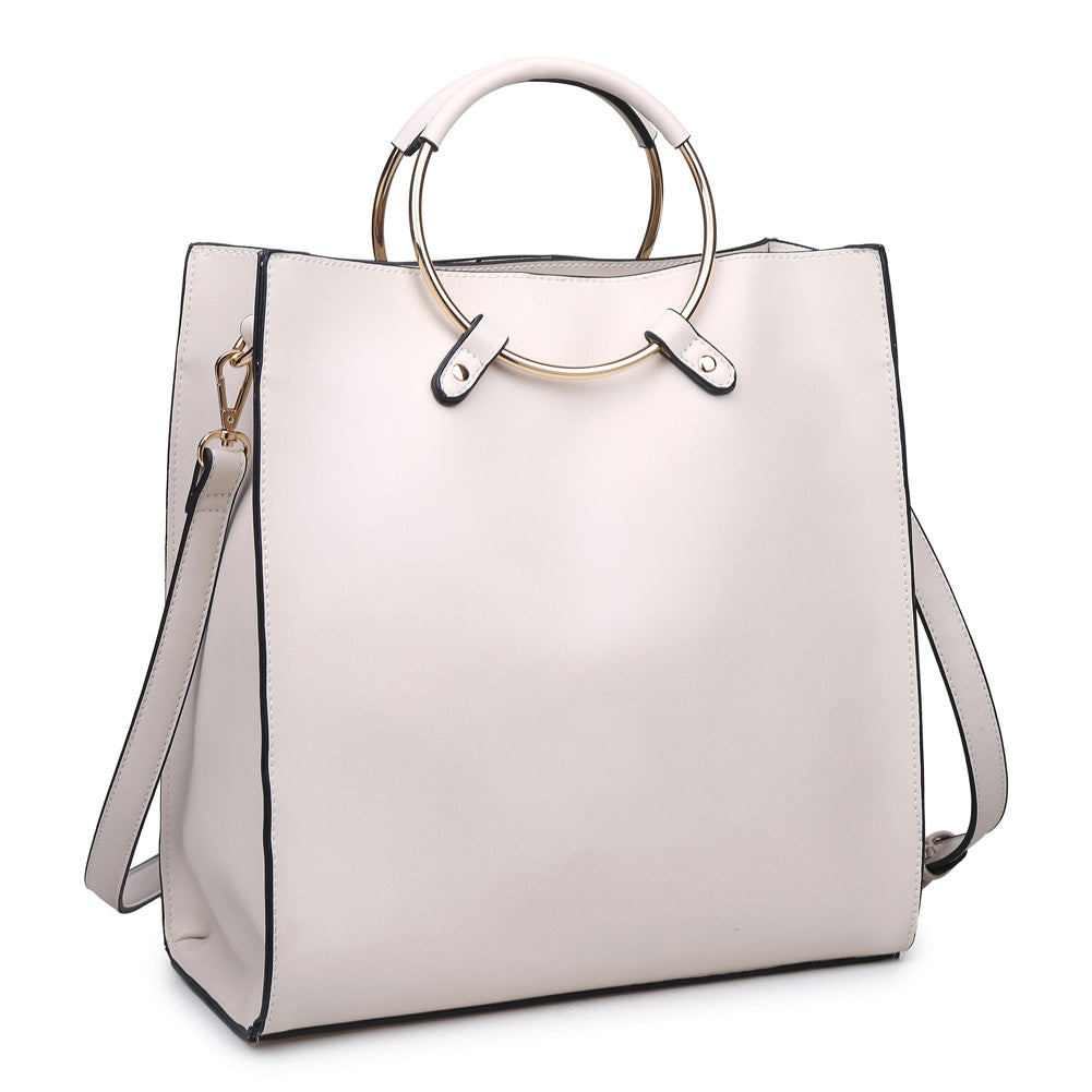 Moda Luxe Natalie Women : Handbags : Tote 842017113102 | Bone