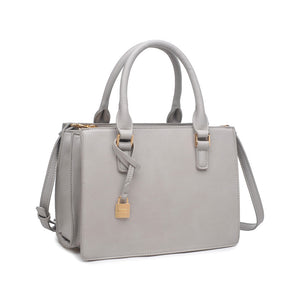 Moda Luxe Gisella Women : Handbags : Mini Tote 842017112792 | Dove Grey