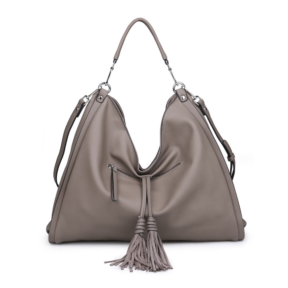 Moda Luxe Chance Women : Handbags : Hobo 842017109273 | Grey