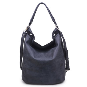 Moda Luxe Simone Women : Handbags : Hobo 842017105572 | Black