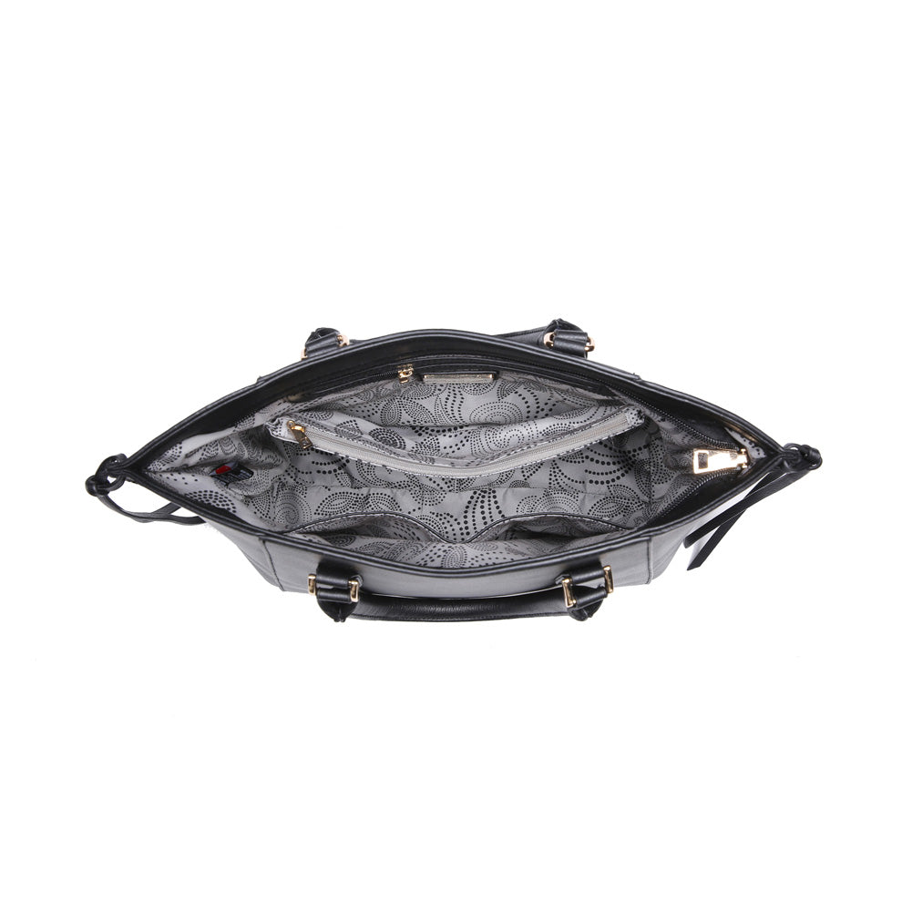 Moda Luxe Reese Women : Handbags : Satchel 842017119357 | Black