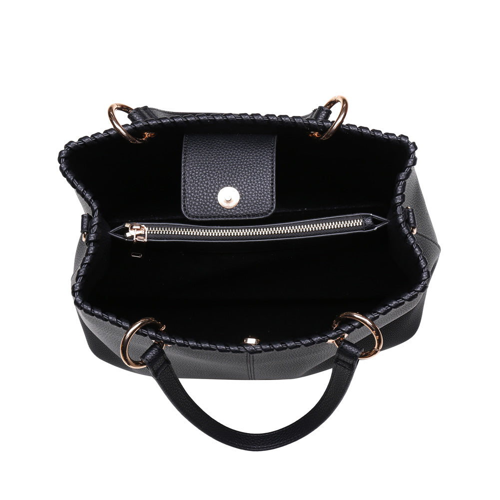 Moda Luxe Daphne Women : Handbags : Satchel 842017119531 | Black