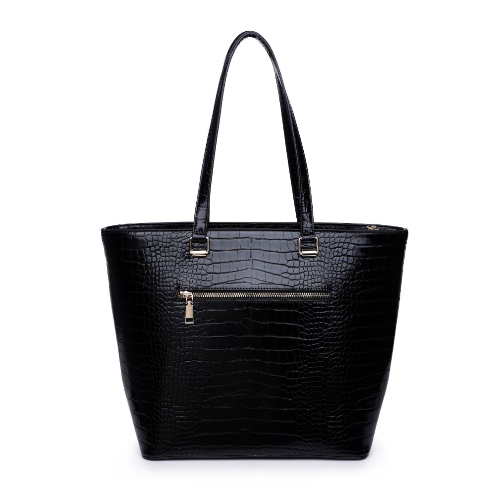 Moda Luxe Adelina Women : Handbags : Tote 842017126034 | Black