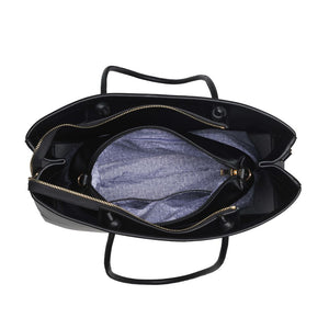 Moda Luxe Pierce Women : Handbags : Tote 842017125037 | Black