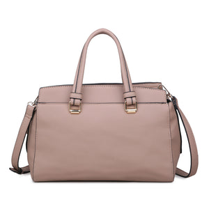 Moda Luxe Boston Women : Handbags : Satchel 842017115724 | Natural